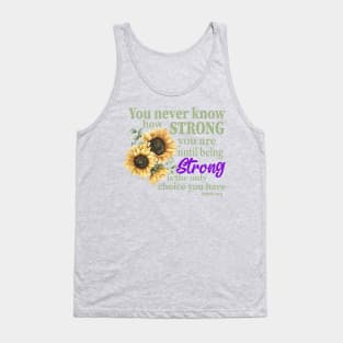 LMSDR Sunflower Tank Top